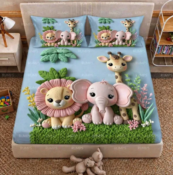 360_TC_-_Pure_Cotton_7D_Digital_Flat_bedsheet_with_Two_Pillow_Covers_having_King_and_Queen_Size_(King_Size_-90x100_inches)(Queen_size-_90x90_inches_)_Pillow_Cover_Size_18_x_28_inches)