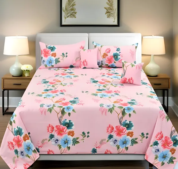 Premium_5-Piece_Cotton_Bedding_Set:_Includes_1_Flat_Bedsheet,_2_Quilted_Zipped_Pillow_Covers,_2_Quilted_Cushion_Covers,_and_2_Cushion_Fillers