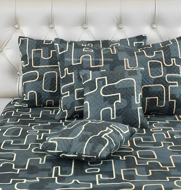 Premium_5-Piece_Cotton_Bedding_Set:_Includes_1_Flat_Bedsheet,_2_Quilted_Zipped_Pillow_Covers,_2_Quilted_Cushion_Covers,_and_2_Cushion_Fillers