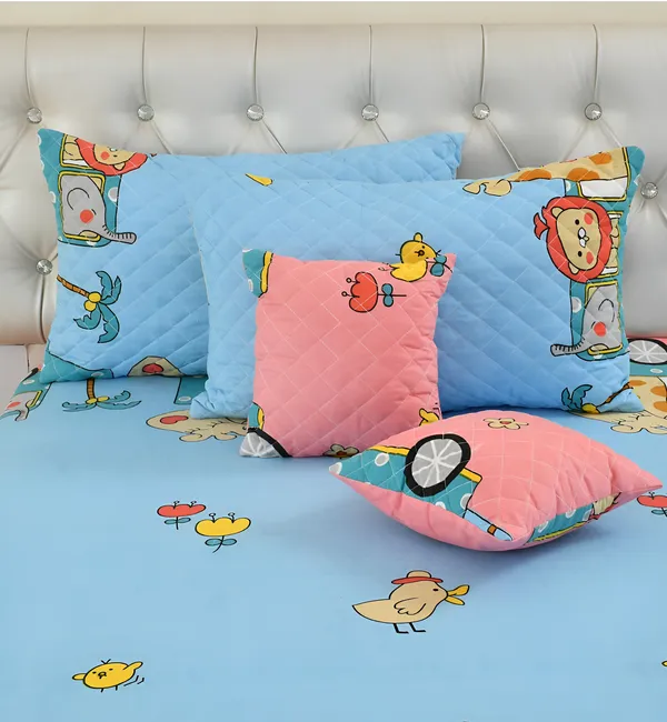 Premium_5-Piece_Cotton_Bedding_Set:_Includes_1_Flat_Bedsheet,_2_Quilted_Zipped_Pillow_Covers,_2_Quilted_Cushion_Covers,_and_2_Cushion_Fillers