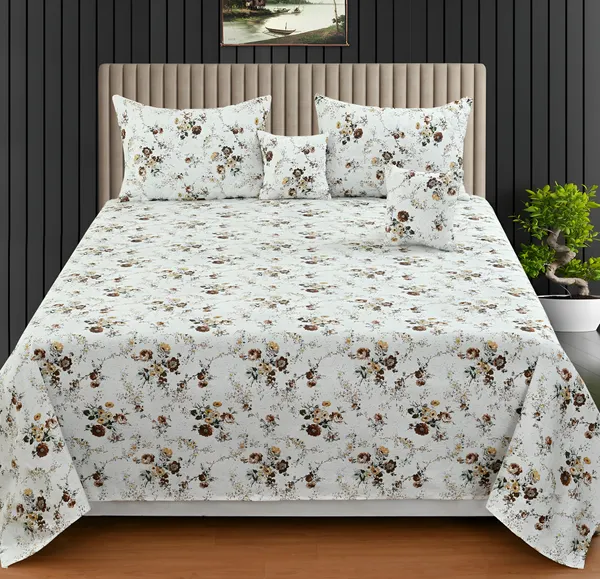 Premium_5-Piece_Cotton_Bedding_Set:_Includes_1_Flat_Bedsheet,_2_Quilted_Zipped_Pillow_Covers,_2_Quilted_Cushion_Covers,_and_2_Cushion_Fillers