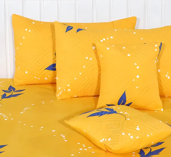 Premium_5-Piece_Cotton_Bedding_Set:_Includes_1_Flat_Bedsheet,_2_Quilted_Zipped_Pillow_Covers,_2_Quilted_Cushion_Covers,_and_2_Cushion_Fillers