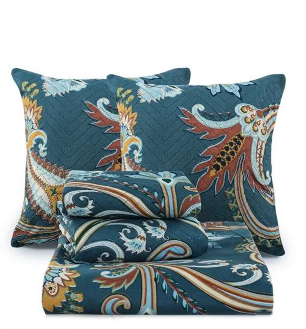 Premium_5-Piece_Cotton_Bedding_Set:_Includes_1_Flat_Bedsheet,_2_Quilted_Zipped_Pillow_Covers,_2_Quilted_Cushion_Covers,_and_2_Cushion_Fillers
