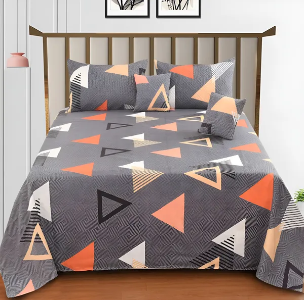 Premium_5-Piece_Cotton_Bedding_Set:_Includes_1_Flat_Bedsheet,_2_Quilted_Zipped_Pillow_Covers,_2_Quilted_Cushion_Covers,_and_2_Cushion_Fillers
