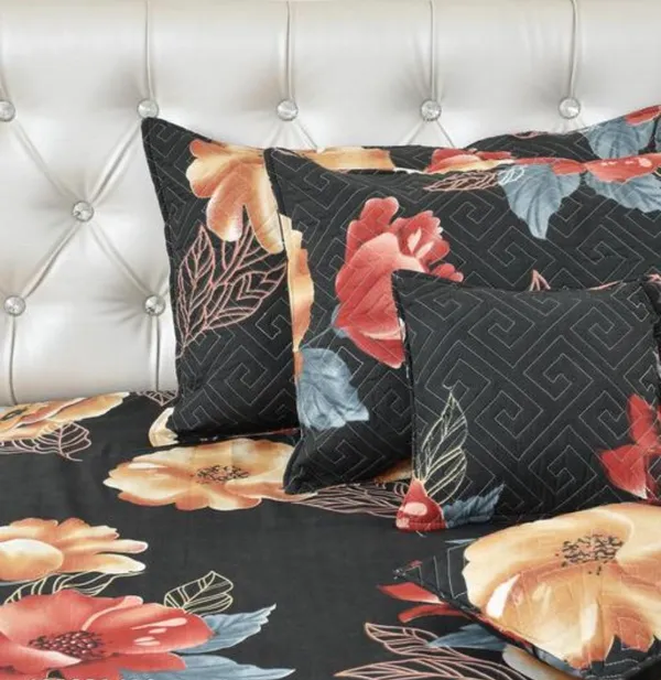 Premium_5-Piece_Cotton_Bedding_Set:_Includes_1_Flat_Bedsheet,_2_Quilted_Zipped_Pillow_Covers,_2_Quilted_Cushion_Covers,_and_2_Cushion_Fillers