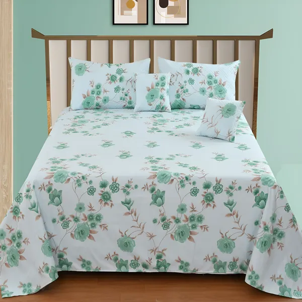 Premium_5-Piece_Cotton_Bedding_Set:_Includes_1_Flat_Bedsheet,_2_Quilted_Zipped_Pillow_Covers,_2_Quilted_Cushion_Covers,_and_2_Cushion_Fillers