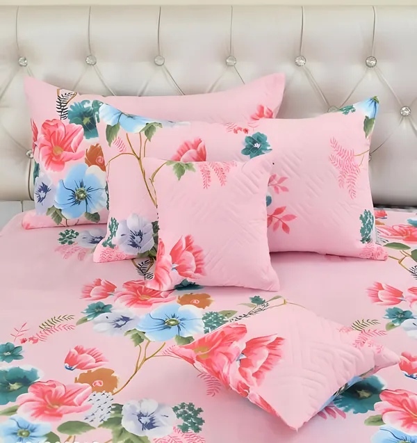 Premium_5-Piece_Cotton_Bedding_Set:_Includes_1_Flat_Bedsheet,_2_Quilted_Zipped_Pillow_Covers,_2_Quilted_Cushion_Covers,_and_2_Cushion_Fillers