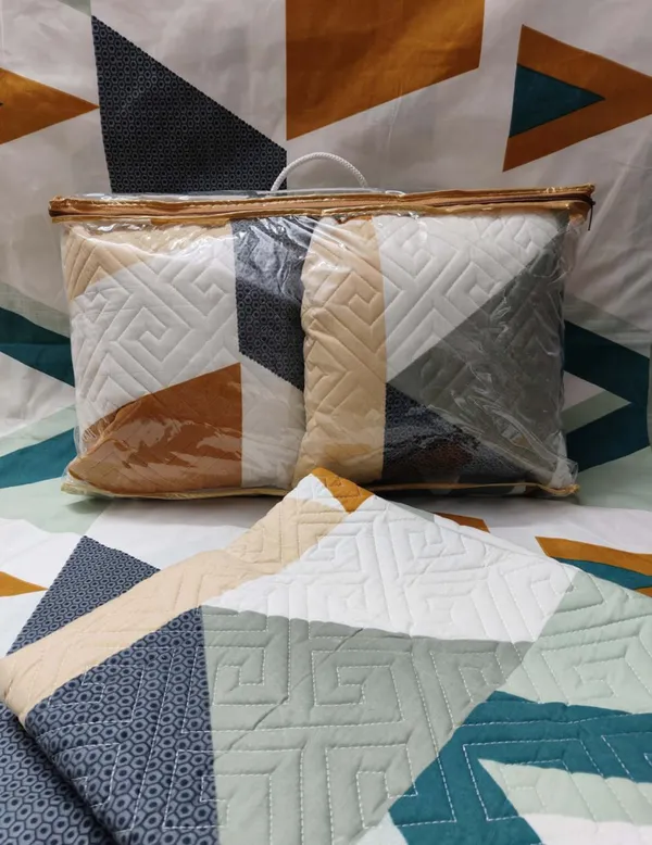 Premium_5-Piece_Cotton_Bedding_Set:_Includes_1_Flat_Bedsheet,_2_Quilted_Zipped_Pillow_Covers,_2_Quilted_Cushion_Covers,_and_2_Cushion_Fillers