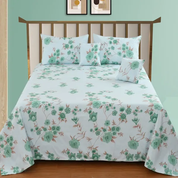 Premium_5-Piece_Cotton_Bedding_Set:_Includes_1_Flat_Bedsheet,_2_Quilted_Zipped_Pillow_Covers,_2_Quilted_Cushion_Covers,_and_2_Cushion_Fillers