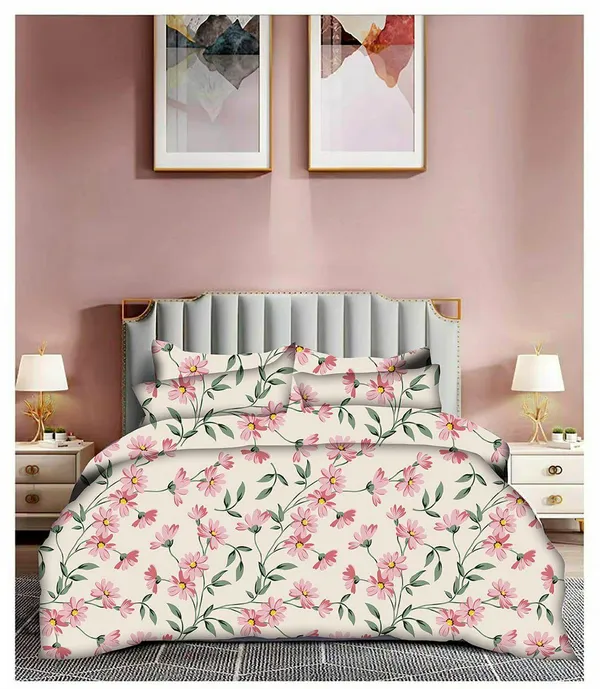JAIPURI_INDIAN_Premium_Fitted_Floral_Bedsheet_(72X78X_Up_to_10_Inches)_&_360_Degree_Elasticated