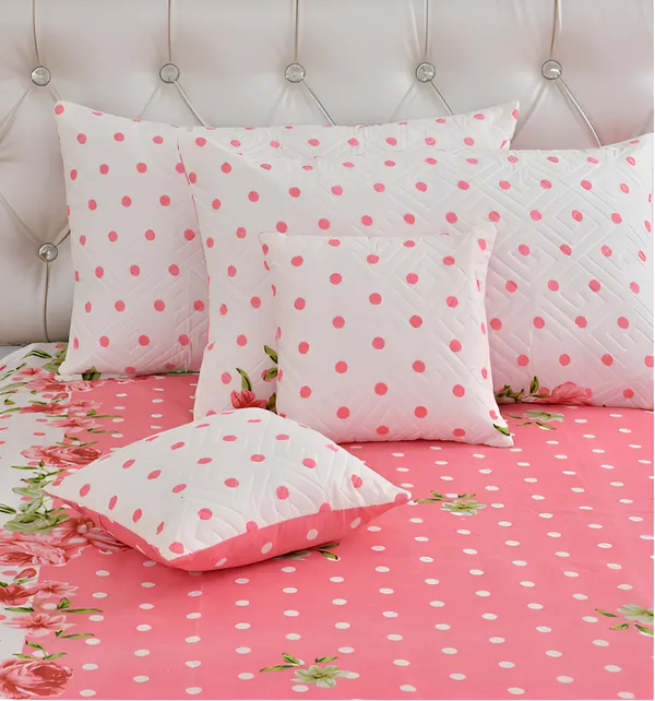 Premium_5-Piece_Cotton_Bedding_Set:_Includes_1_Flat_Bedsheet,_2_Quilted_Zipped_Pillow_Covers,_2_Quilted_Cushion_Covers,_and_2_Cushion_Fillers