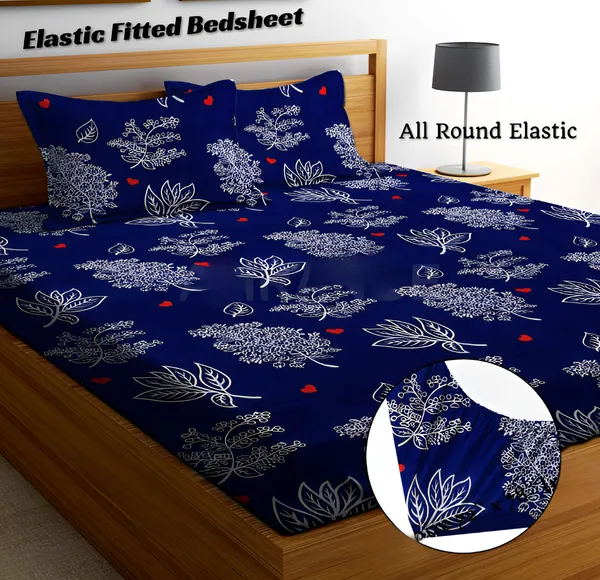 RED_HEART_Premium_Fitted_Elastic_Bedsheet_with_Two_Pillow_Covers_(72X78X_Up_to_10_Inches)_&_360_Degree_Elasticated
