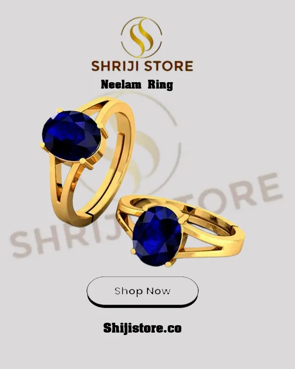 Shri Ji Store Neelam Gemstone Original Neelam Stone Blue Sapphire Ring Adjustable Men Ring Price in India Buy Shri Ji Store Neelam Gemstone Original Neelam Stone Blue Sapphire Ring Adjustable Men
