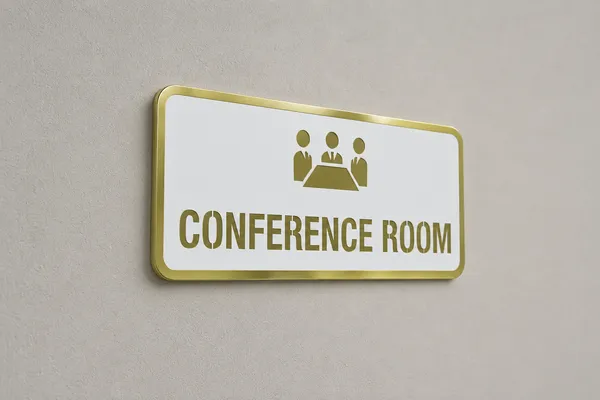 Conference_Room_Acrylic_White_Golden_Signage