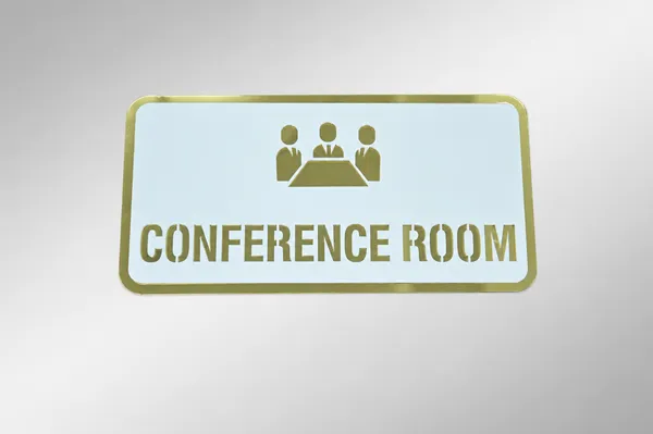 Conference_Room_Acrylic_White_Golden_Signage
