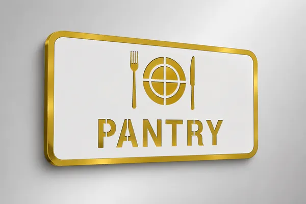Pantry_Acrylic_Plate_White_Golden