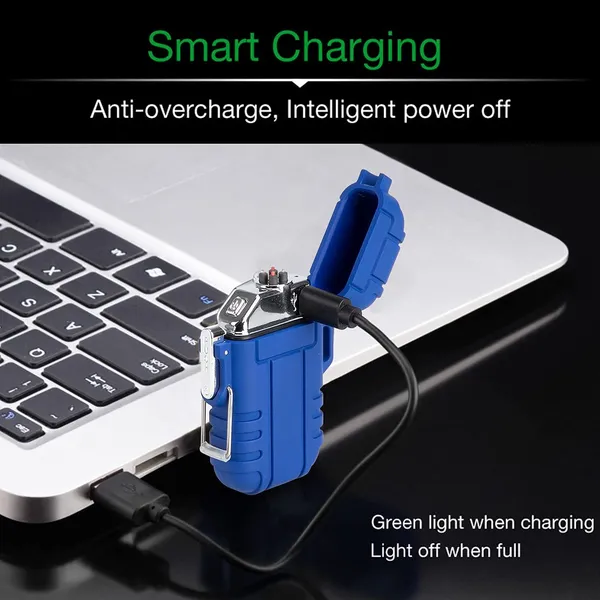 Waterproof_Lighter_Outdoor_Windproof_Lighter_Dual_Arc_Lighter