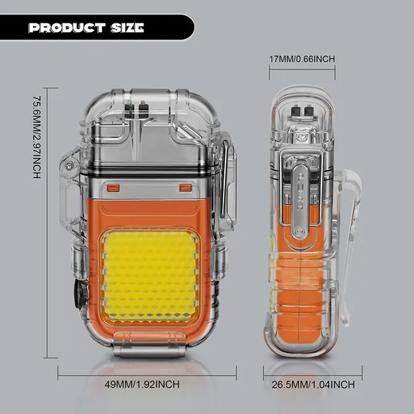 Electric_Lighter_Outdoor_IP56_Waterproof_Double_arc_Lighter