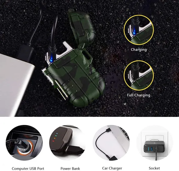 Waterproof_Flameless_Electric_Lighter-Dual_Arc_Plasma_Beam_Lighter