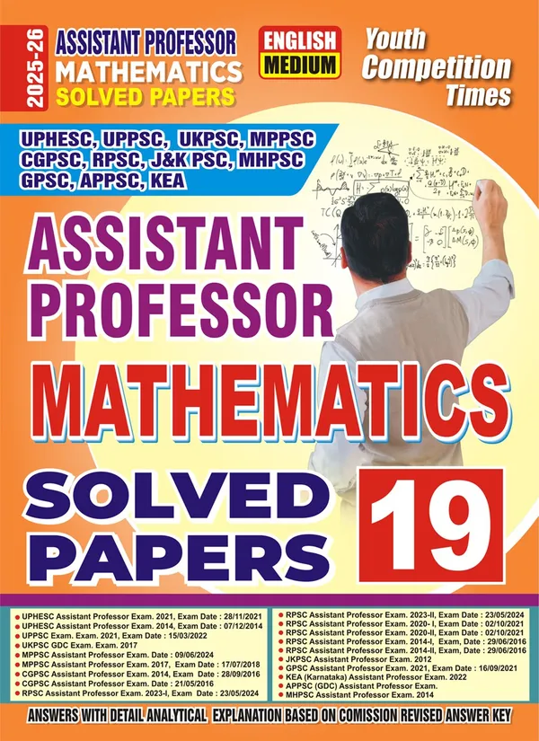 Assistant_Professor_Mathematics_19_Solved_Papers_English_Medium_2025_26