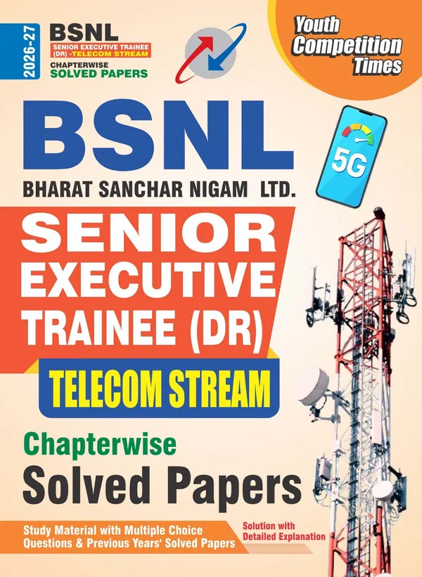 D R Telecom Yctbooks BSNL Senior Executive Trainee DR Telecom Stream Chapterwise ...