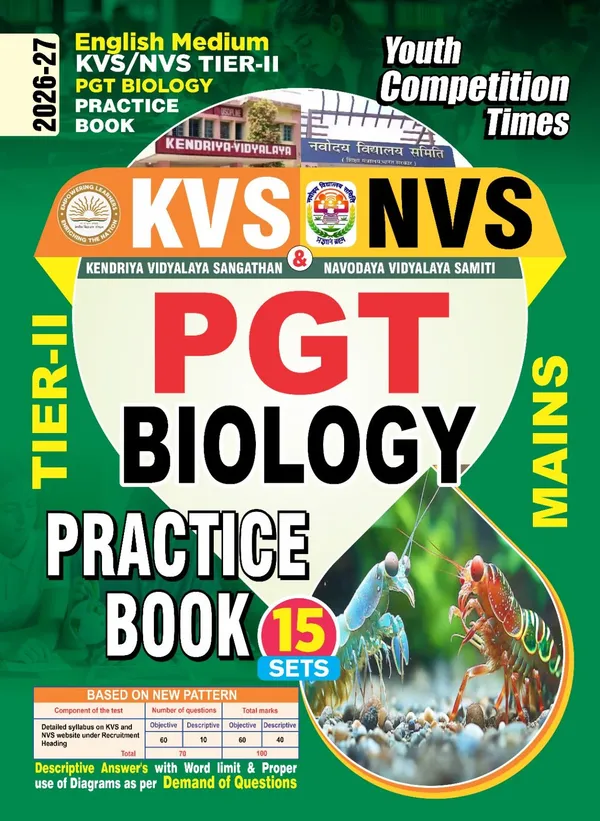 Biology_PGT_Tier-II_KVS,_NVS_15_Practice_Book_2026-27_English_Medium