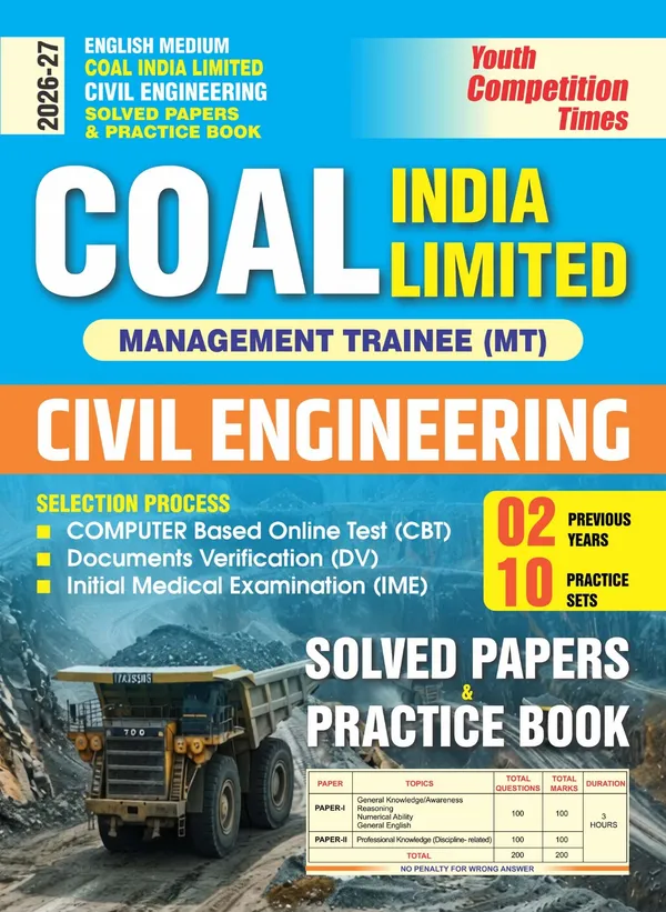 COAL_India_Limited_Management_Trainee_MT_Civil_Engineering_Solved_&_Practice_Book_2026-27_English_Medium