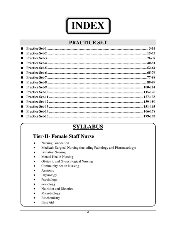 EMRS_SSE_Tier_II_Female_Staff_Nurse_Practice_Book_15_Sets_2026_English_Medium