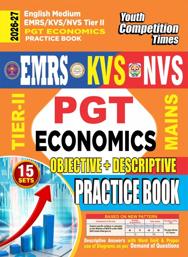Economics_PGT_Tier-II_EMRS,_KVS,_NVS_15_Practice_Book_2026-27_English_Medium