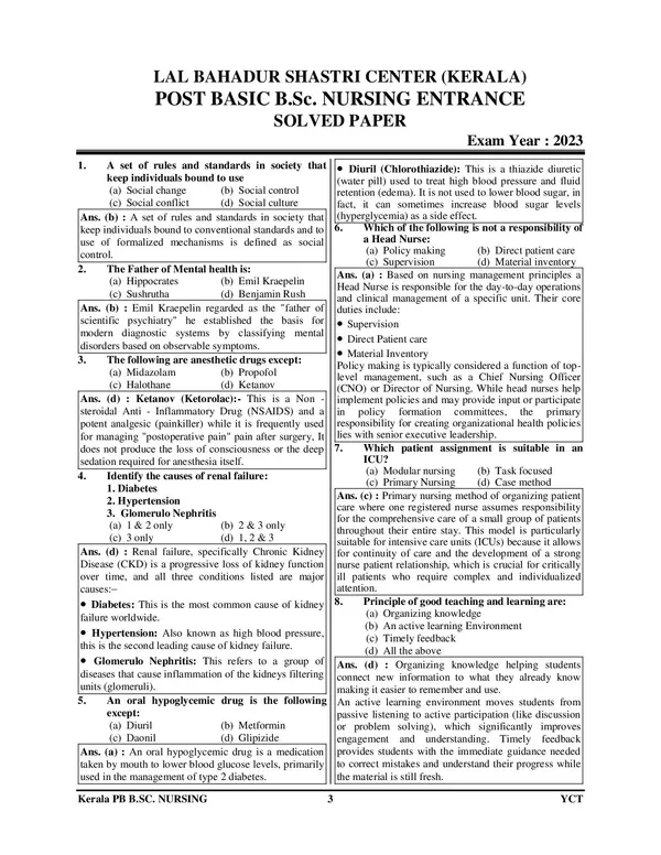 L.B.S._Center_Kerala_PB_B.Sc._Nursing_Entrance_Exam_20_Set_Solved_&_Practice_2026-27_English_Medium