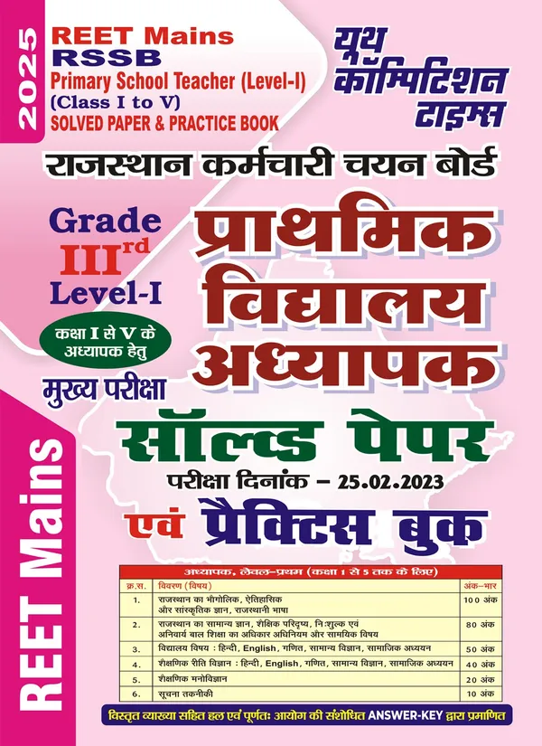 POD)_Hindi_Medium)_REET_Mains_Grade-III_RSSB_PRT_Level-I_Class_I-V_(2025)