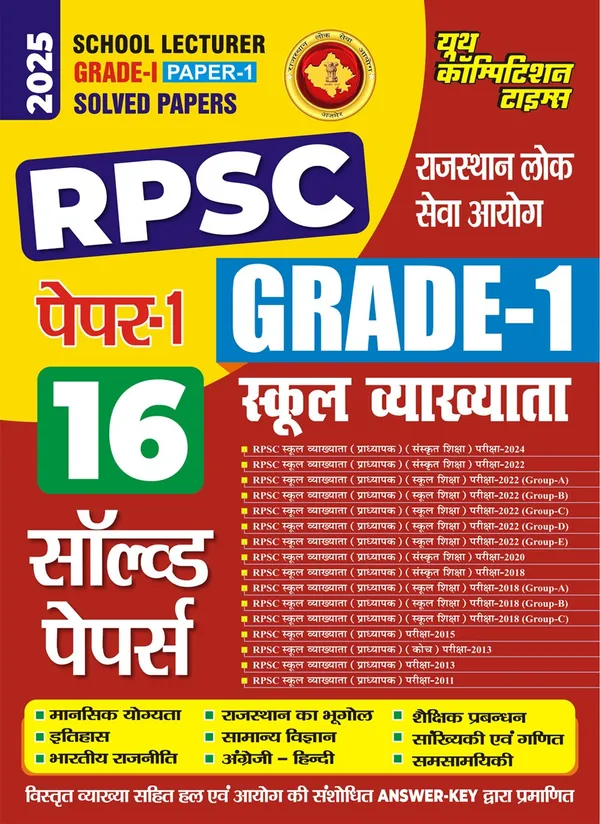 POD)_RPSC_School_Lecturer_Grade-I_Paper-I_Previous_Year_Solved_Papers_2025