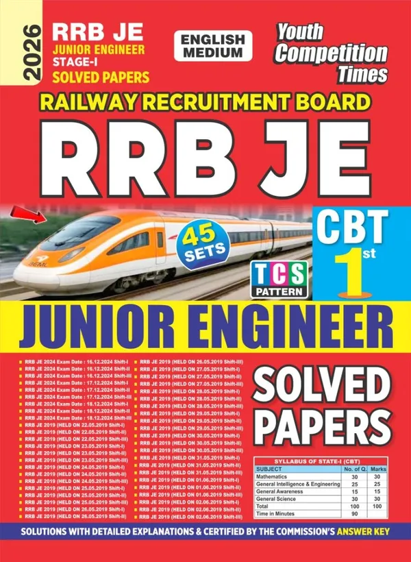 RRB_JE_CBT-1_Junior_Engineering_Solved_Papers_45_Set_2026_English_Medium