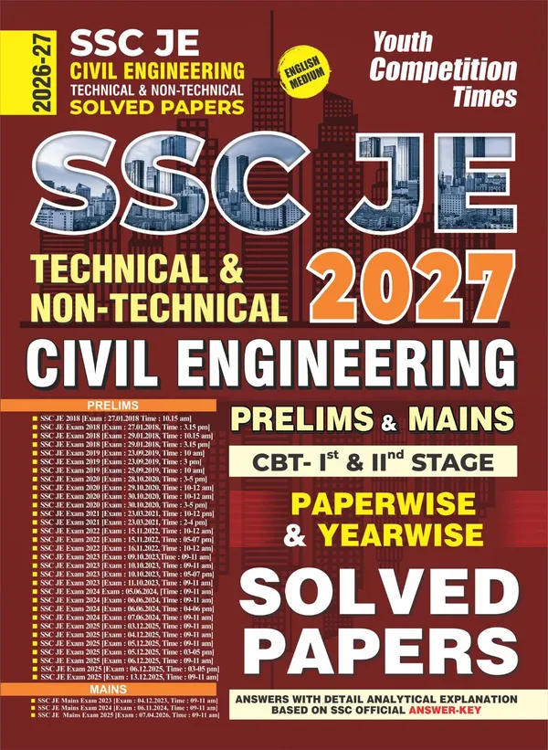 SSC_JE_Civil_Engineering_Technical_&_Non-_Technical_Solved_Papers_2026-27_English_Medium