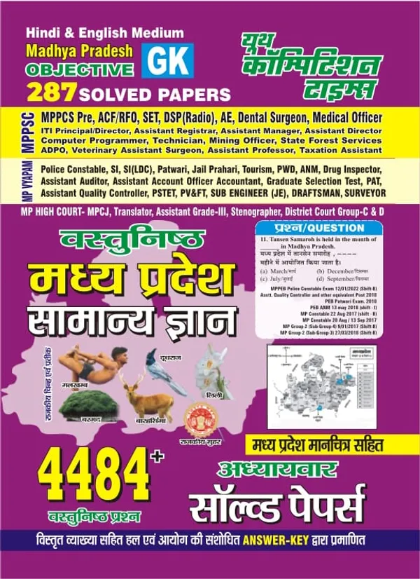 Hindi_Medium_Madhya_Pradesh_GK_Objective_Solved_Papers_4484_Objective_287_Papers