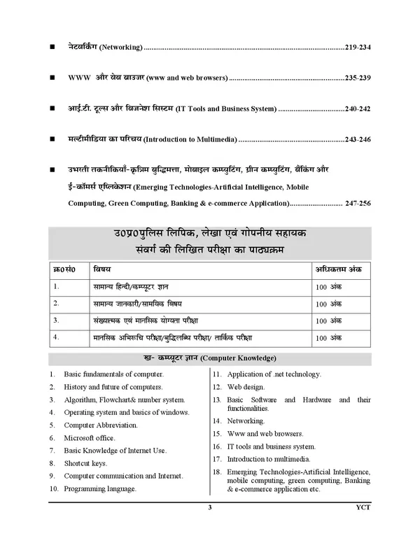UPP_ASI_Computer_Knowledge_Exam_Special_Study_Material_&_Objective_Question_2025