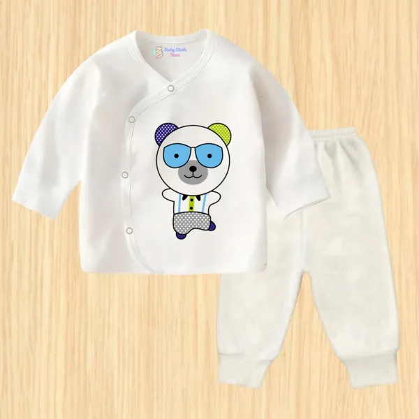 Multicolor_Soft_Cotton_New_Born_Baby_Dress_(Pack_Of_5)