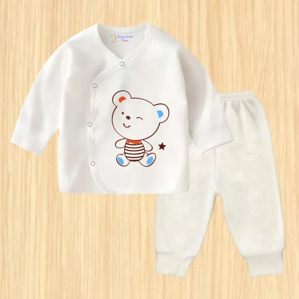 Multicolor_Soft_Cotton_New_Born_Baby_Dress_(Pack_Of_5)