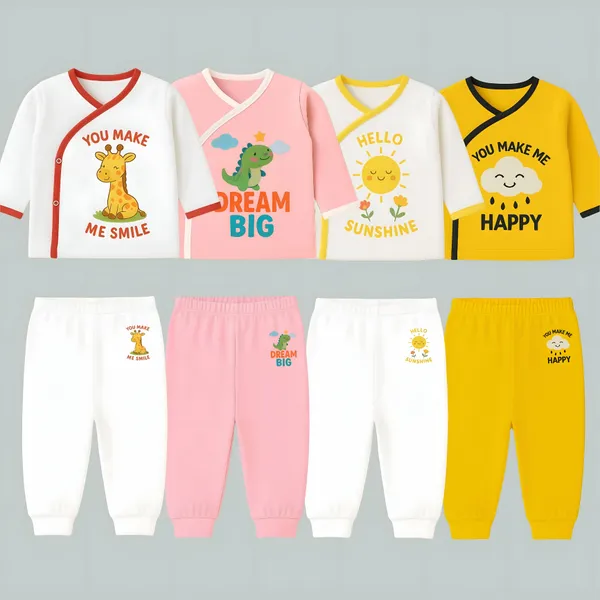 Yourfashionmate Pack Of Cotton Baby Clothing Set Price in India Buy  Yourfashionmate Pack Of Cotton Baby Clothing Set online at undefined