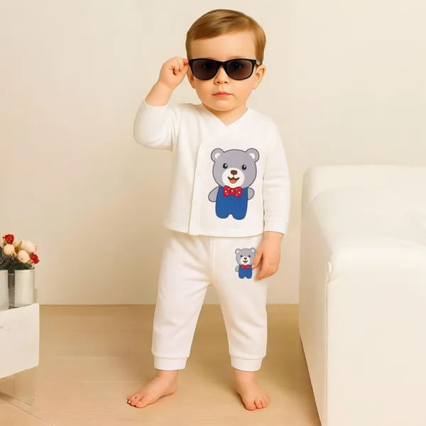 White_Premium_Cotton_Baby_Clothing_Set_(Pack_Of_2)