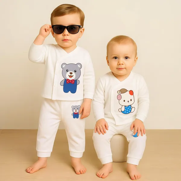 White_Premium_Cotton_Baby_Clothing_Set_(Pack_Of_2)