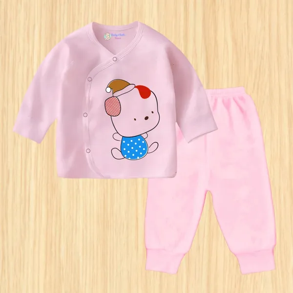 Multicolor_Soft_Cotton_New_Born_Baby_Dress_(Pack_Of_5)