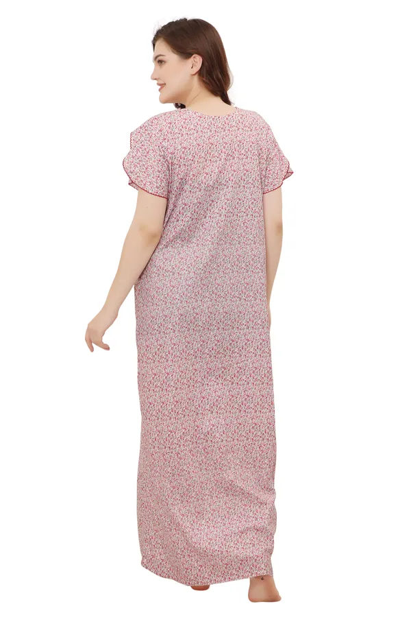 Woman`_S__Pure_Cotton_Half_Sleeve_Summer_Nighty_with_side_pocket