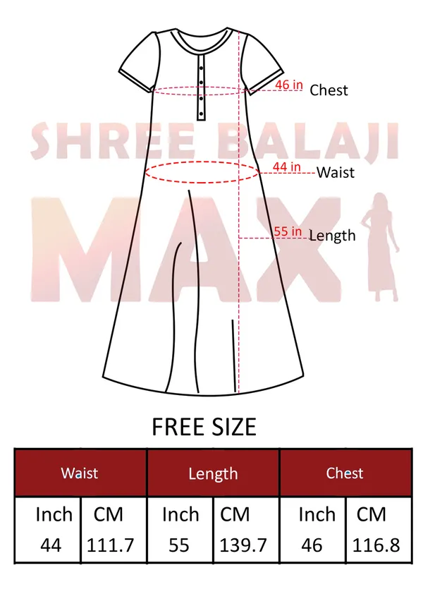Woman`_S__Pure_Cotton_Half_Sleeve_Summer_Nighty_with_side_pocket
