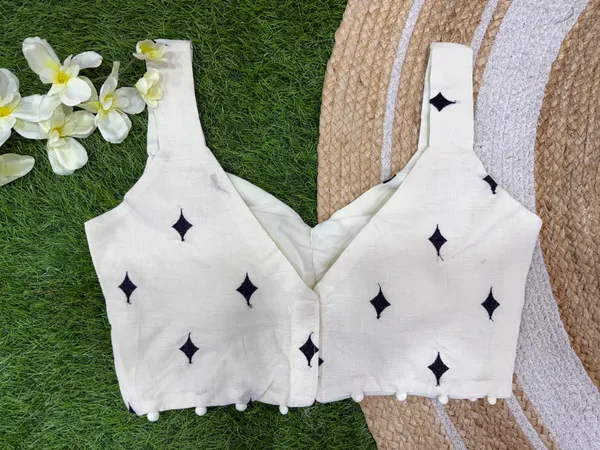 Cambric_Cotton_Embroidery_Work_Readymade_Blouse