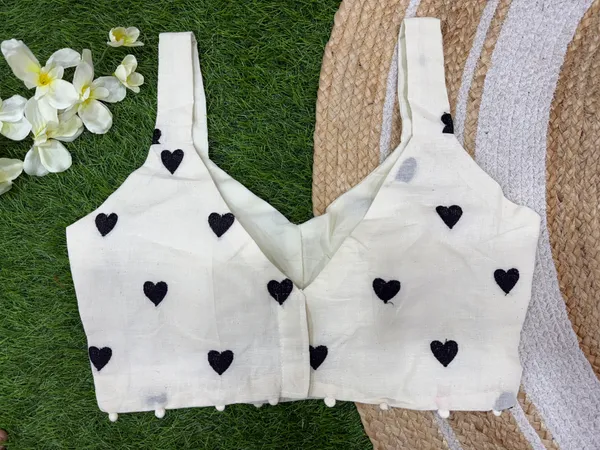 Cambric_Cotton_Embroidery_Work_Readymade_Blouse