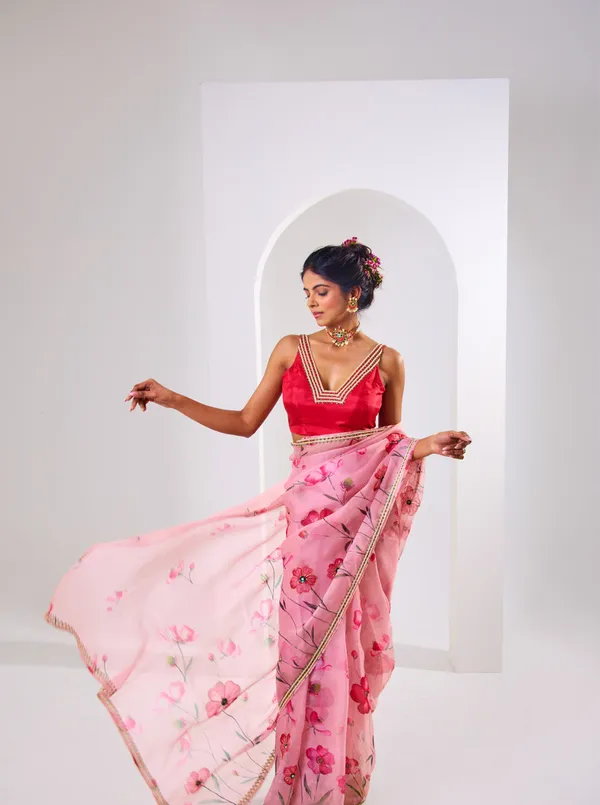 Pink_Organza_Motiwork_Embroidered_Saree