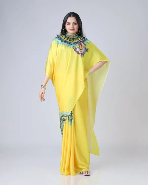 Mango_Yellow_Trendy_Free-Hand_Mandalaa_Print_Saree