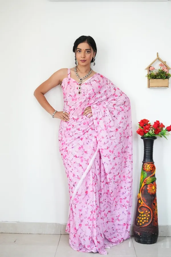 READY_TO_WEAR_MULTICOLOR_TRENDY_1-MINUTE__GEORGETTE_SAREE