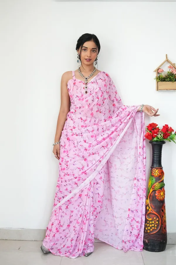 READY_TO_WEAR_MULTICOLOR_TRENDY_1-MINUTE__GEORGETTE_SAREE